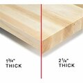 Nexel Maple Butcher Bench Top- Wood - 36 x 72 x 2.25 in. BTM736HD